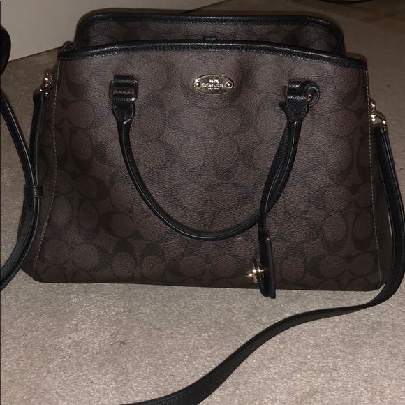 Authentic brown Coach bag - Picture 2 of 3